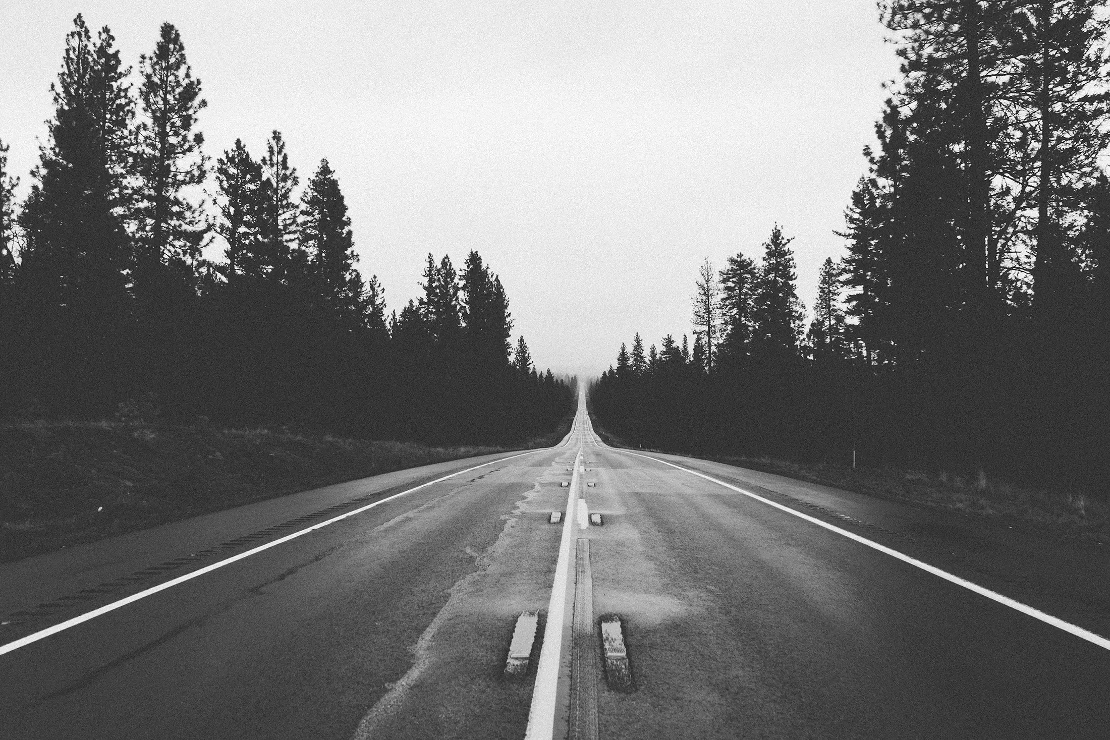 Empty Road Symbolizing Life After Caregiving Empty Road Symbolizing Life After Caregiving